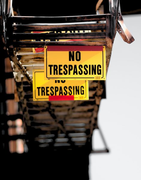 No Trespassing Signs