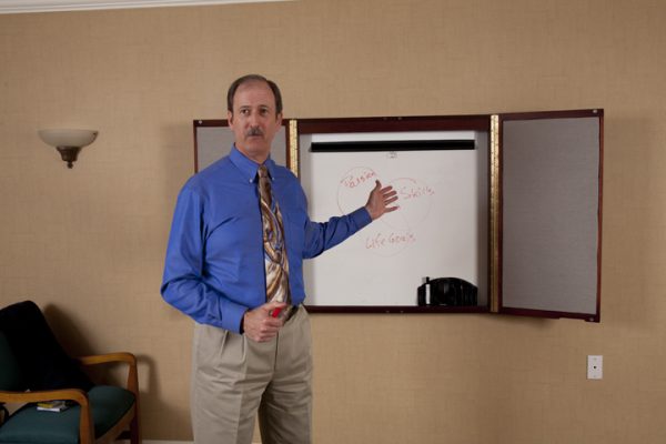 John Hadley At Whiteboard